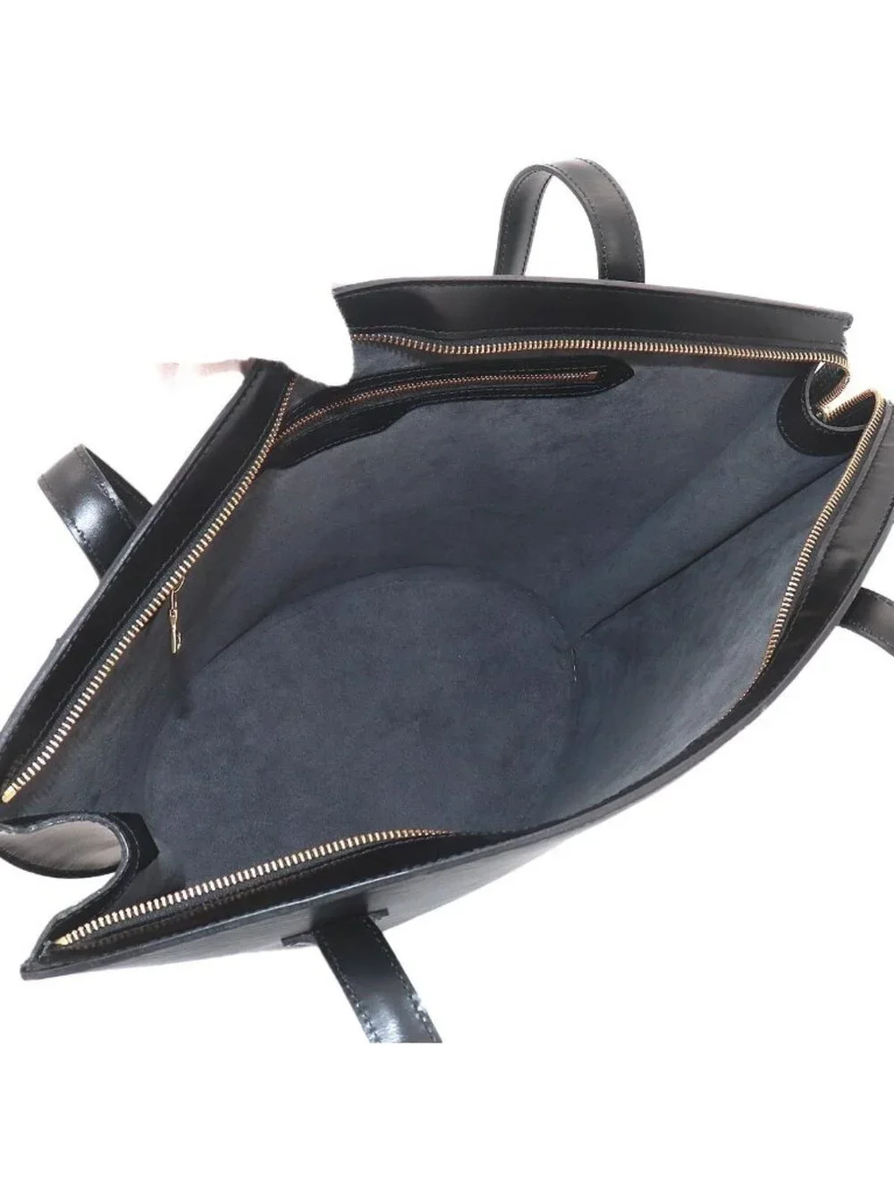 Louis Vuitton Epi Saint Jacques Shopping Tote Leather Noir Black